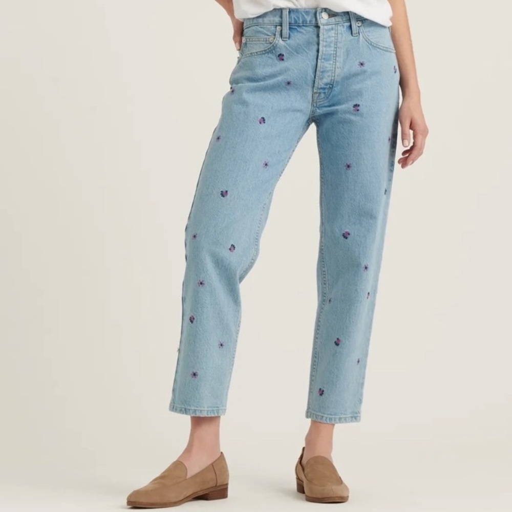 Lucky Brand - RELAXED TAPER W/ EMB JEAN